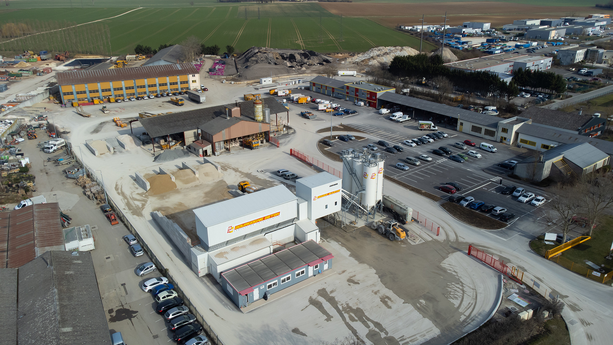 Béton prêt à l'emploi - Centrale à béton - Jura